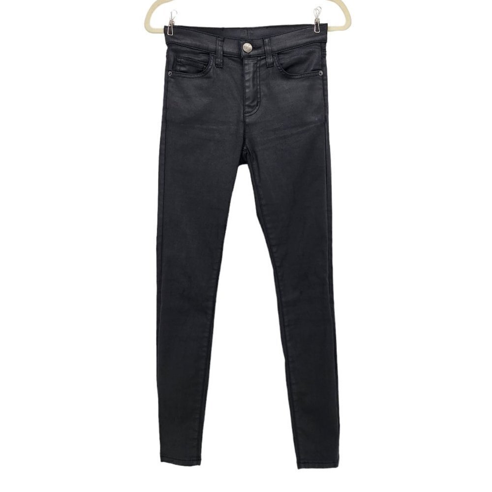 Current/Elliott Womens 26 Jeans The High Waist Ankle Skinny Jean Sandy Coated